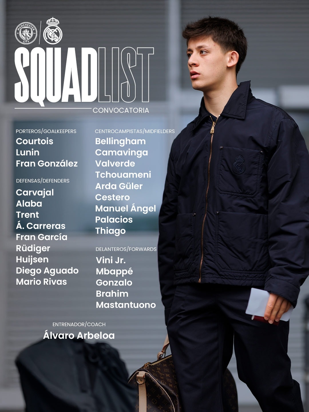 6686APP-皇马客战曼城名单：姆巴佩、贝林、卡雷拉斯回归！含4名18岁小将