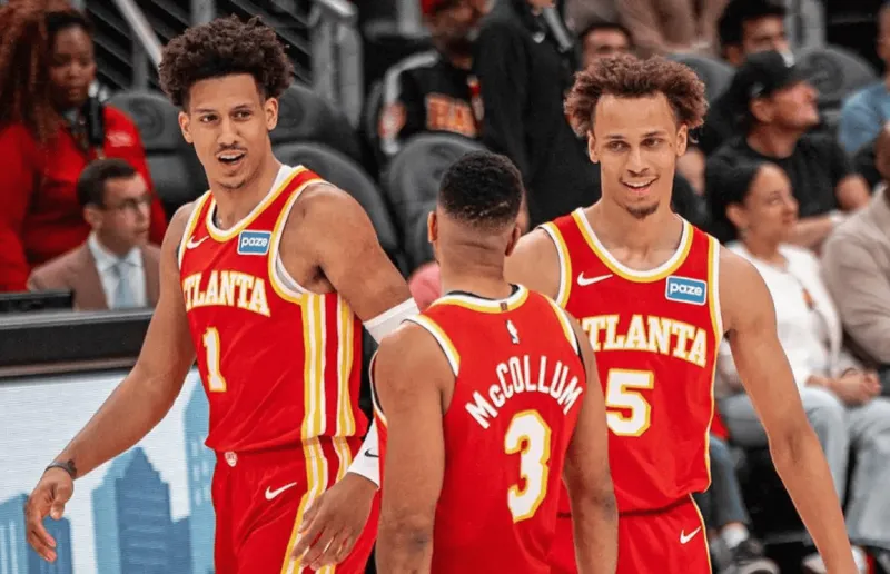 老鹰排名东部第六首轮对阵尼克斯，两队常规赛2-1尼克斯占优